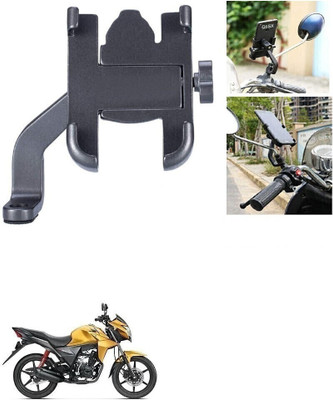 AUTODAZZ Motorcycle C 2 Handle Fitting Bike Mobile Holder(Black)