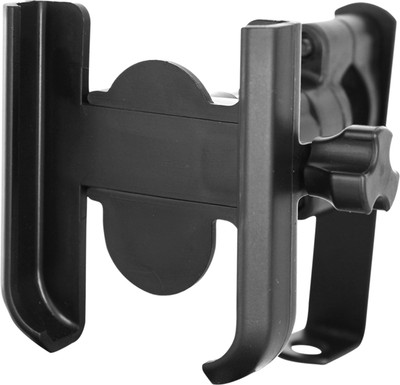 Atoray Universal Bike Mount Holder Version 2.0 ABS Plastic 360 Degree Rotating Mirror Bike Mobile Holder(Black)