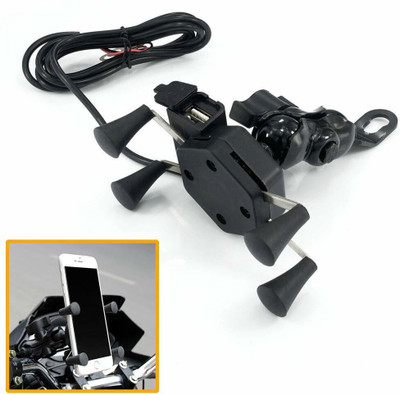 Delhismart Bike Mobile Holder(Black)