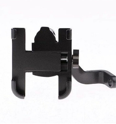 GAURIENTERPRIES Metal C2 Without USB Bike Mobile Holder(Black)