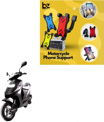 Raghunandan X-Grip Mobile Phone Holder with USB Charger Bike Mobile Holder (Black)_Bike_64L Bike Mobile Holder(Black)