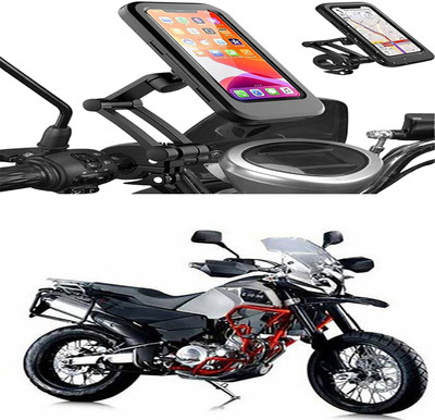 MS Wholesellar Universal Bike Phone Mount for Navigation & GPS Use Bike Mobile Holder(Black)