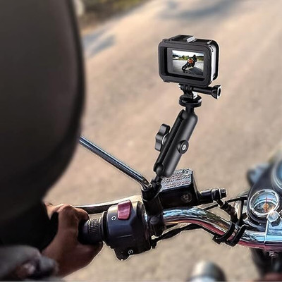 SAPI'S Go Pro Bike Mobile Holder Bike Mobile Holder(Black)