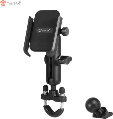 TANTRA S24A Mobile Holder for Bikes One Touch Technology Bike Mobile Holder(Black)