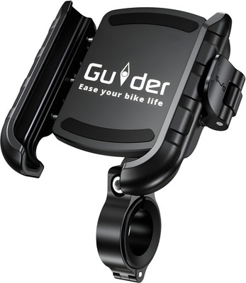 Guider Mobile holder Bike Mobile Holder(Black)