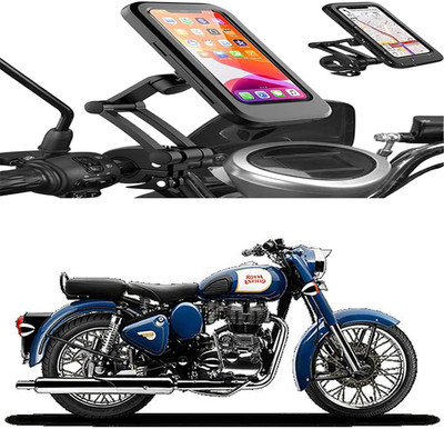 MS Wholesellar Universal Bike Phone Mount for Navigation & GPS Use Bike Mobile Holder(Black)