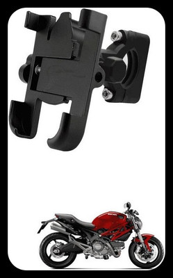 GAURIENTERPRIES Universal 360 Degree Rotating Bike Mount Holder 11 Bike Mobile Holder(Black)