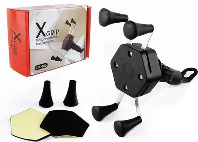 Point Zero X-Grip Mobile Phone Holder Bike Mobile Holder(Black)