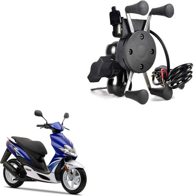 rajcell SPIDER DESIGN X GRIP MOBILE HOLDER-225 Bike Mobile Holder(Black)