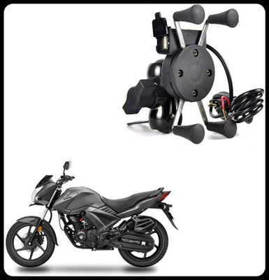 GAURIENTERPRIES SPIDER DESIGN X GRIP MOBILE HOLDER-148 Bike Mobile Holder(Black)