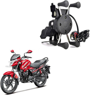 Delhismart SPIDER DESIGN X GRIP MOBILE HOLDER-118 Bike Mobile Holder(Black)
