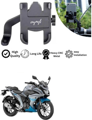Naveeneha C 2 Without USB Handle Fiting Bike Mobile Holder(Black)