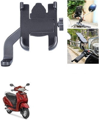 AUTODAZZ Scooty C 2 Without USB Port Bike Mobile Holder(Black)