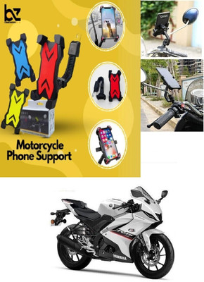 Raghunandan premium 360° Rotating Bike Mobile Holder for C1 – Universal Fit_Bike_298L Bike Mobile Holder(Black)