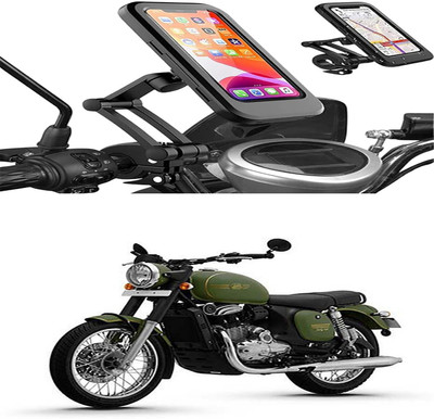 MS Wholesellar Universal Bike Phone Mount for Navigation & GPS Use Bike Mobile Holder(Black)
