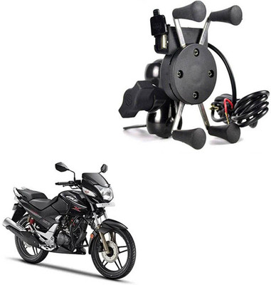 Rajcellpoint SPIDER DESIGN X GRIP MOBILE HOLDER-113 Bike Mobile Holder(Black)