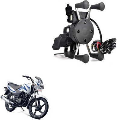 rajcell SPIDER DESIGN X GRIP MOBILE HOLDER-212 Bike Mobile Holder(Black)