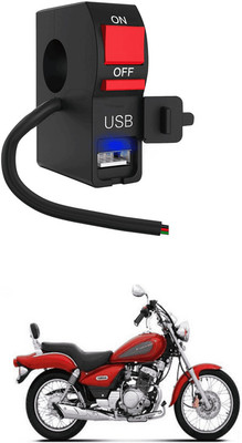 LOVMOTO Universal LED Fog Lights Switch with USB Charging 67 1 A Bike Mobile Charger