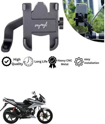 GAURIENTERPRIES GPS Map C 2 Scooty Bike Mobile Holder(Black)