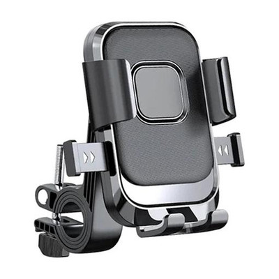 TROST Premium Phone Mount For Bike Handle, 360° Rotation Adjustable, Universal Bike Mobile Holder(Black)