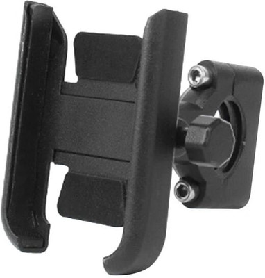 HALLOWS Universal Bike Mount Phone Holder Metal Body 360 Degree Rotating Handlebar Bike Mobile Holder(Black)