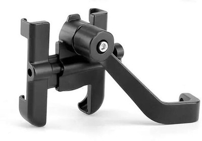 Mobtude Heavy Duty Secure Grip Bike Phone Holder, 360° Adjustable Mount Bike Mobile Holder(Black)