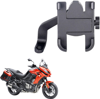 ASRYD 360 Degree Rotating Mirror X74 Universal Bike Mount Holder Version 2 Metal Body Bike Mobile Holder(Black)