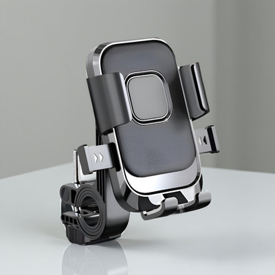 TRUWEL Universal Bike Mobile Holder | 360° Adjustable Waterproof Phone Mount Bike Mobile Holder(Black)