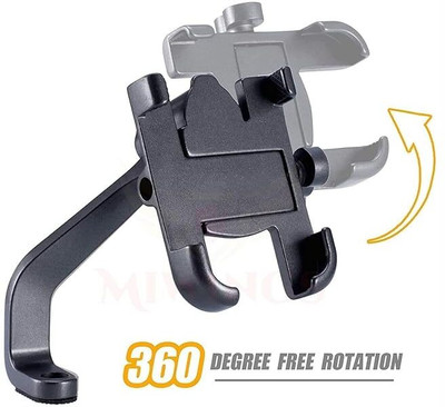 SAPI'S C2 Bike Mobile Holder Bike Mobile Holder(Black)