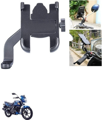 Naveeneha Metal Mirror Fitting C 2 Bike Mobile Holder(Black)