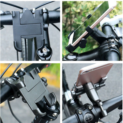 Casa Tech Rotable 360° handle for Almunium Bike & Bicyle Mobile Holder. Bike Mobile Holder(Black)