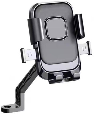 RGV XY089 Motorcycle Bike Phone Mobile Mount Holder Handlebar Fitting Bike Mobile Holder(Black)