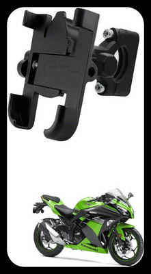 GAURIENTERPRIES Universal 360 Degree Rotating Bike Mount Holder 19 Bike Mobile Holder(Black)