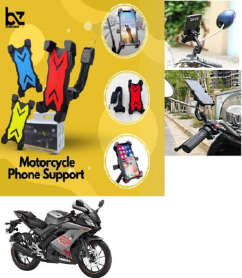 Raghunandan X-Grip Mobile Phone Holder with USB Charger Bike Mobile Holder (Black)_Bike_264D Bike Mobile Holder(Black)