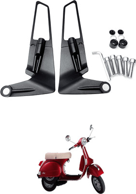 LOVMOTO Manual Blind Spot Mirror For Hero Splendor Plus(Left, Right)