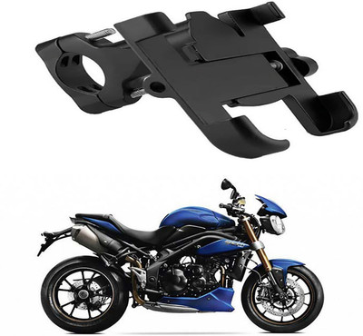 MS Wholesellar MSW RideMount287 Bike Mobile Holder(Black)
