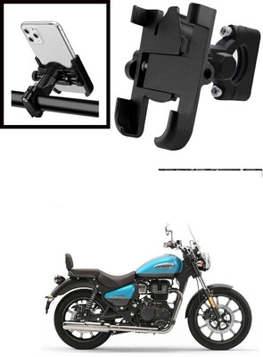 Naveneha Metal C 1 Handle Fitting Bike Mobile Holder(Black)