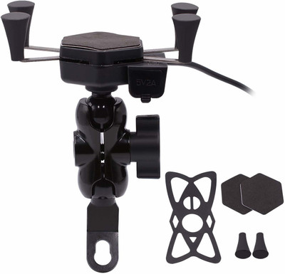 Delhismart Bike Mobile Holder(Black)