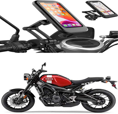 MS Wholesellar Handlebar Mobile Holder Waterproof Easy Installation Moun... Bike Mobile Holder(Black)