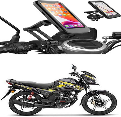 MS Wholesellar Waterproof Bike Phone Holder with 360° Rotation Bike Mobile Holder(Black)