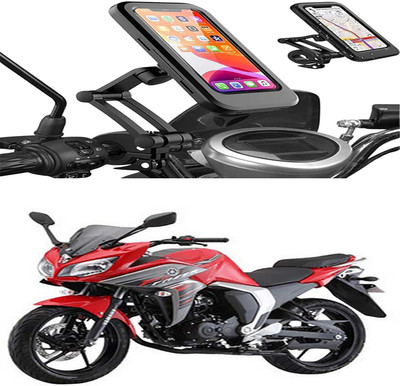 MS Wholesellar Waterproof Handlebar Phone Mount with Touchscreen Compati... Bike Mobile Holder(Black)