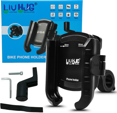 LIU HJG Bike Mobile Holder Bike Mobile Holder(Black)