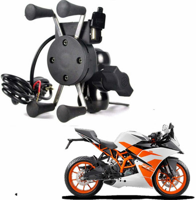 Delhismart X-Grip Universal Motorcycle 360 Degree Rotating Mount Bike Mobile Holder(Black)