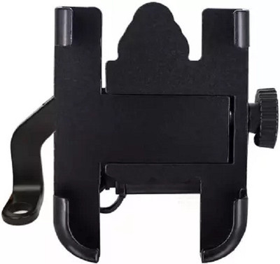Hench C2 Phone Holder Motorbike Rearview Mirror Holder Mount Universal Bike Mobile Holder(Black)