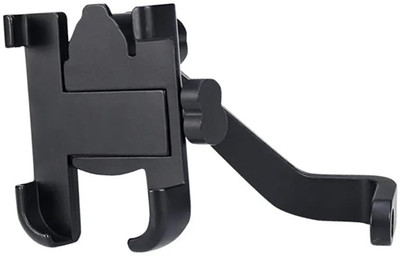 Mobtude Bike Mount Holder for Navigation 360° Rotating Handlebar Fits All Smartphones Bike Mobile Holder(Black)