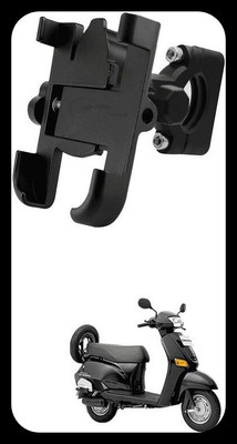 GAURIENTERPRIES Universal 360 Degree Rotating Bike Mount Holder 356 Bike Mobile Holder(Black)