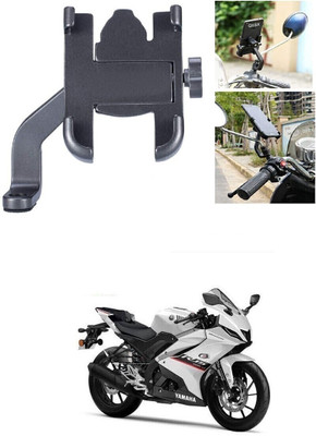 AUTODAZZ Handle fitting Metal Wirless C 2 Bike Mobile Holder(Black)