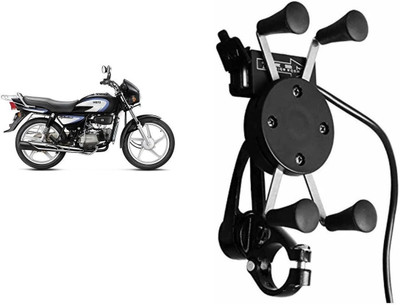 Delhismart Bike Mobile Holder(Black)