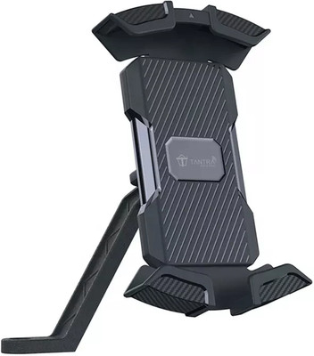 TANTRA S1B Rear Mirror Mobile Holder for Bikes One Touch Technology Bike Mobile Holder Bike Mobile Holder(Black)