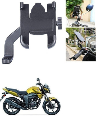AUTODAZZ Universal rotation C 2 Metal Bike Mobile Holder(Black)